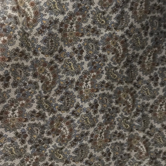 NWT • doen okeefe blouse in cream tisbury paisley - Picture 3 of 3